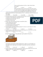 Soal Latihan Matematika Bangun Ruang Kelas 6