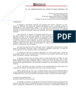 A FUNÇÃO SOCIAL DA PROPRIEDADE NA CONSTITUIÇÃO FEDERAL DE 1988 - Robério Nunes