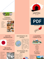 Triptico Japón