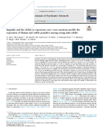 (2021) - Empathy and The Ability To Experience One's Own Emotions Modify The Expression of Blatant and Subtle Prejudice Among Young Male Adults