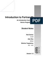 Introduction To Fortran 90