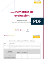 Instrumentos de Evaluación