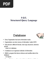 SQL - Part-1