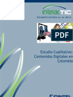 Estudio Cualitativo Contenidos Digitales