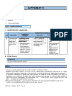 1° Grado - Actividad Del 03 de Octubre