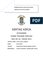 Kertas Kerja Sukan Tahunan 2022