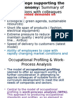 [PowerPoint version - slides] - Occupational Core Profiles - as European approach, paradigm shift or alternative to actual ECVET concepts? A critical discussion 