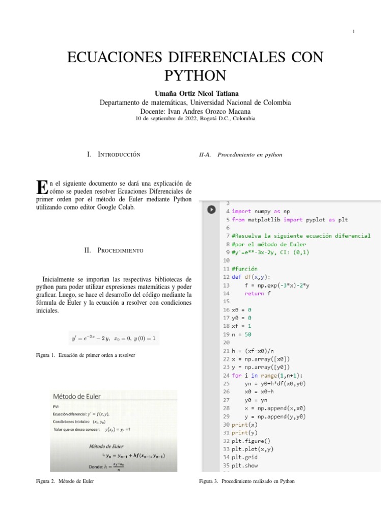 EDO Con Python | PDF