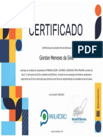 Certificado PARLATORIO