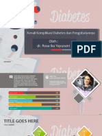 Diabetes PowerPoint Template by SageFox v40.02032