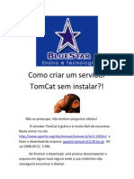 Como criar um servidor TomCat sem instalar em