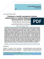 Evaluation of Quality Management Systems