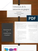 Estructura de La Comunicación en Grupo