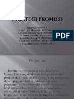 Strategi Promosi