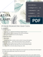 Fungsi Panggung &tata Lampu