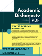Academic Dishonesty (NURIN)