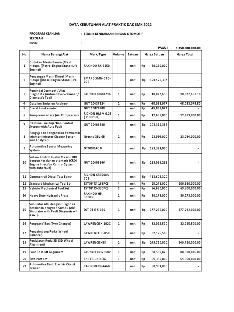 Teknik Kendaraan Ringan Otomotif | PDF | Car | Fuel Injection