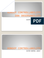 KONSEP CONTROLLABILITY DAN OBSERVABILITY Edited