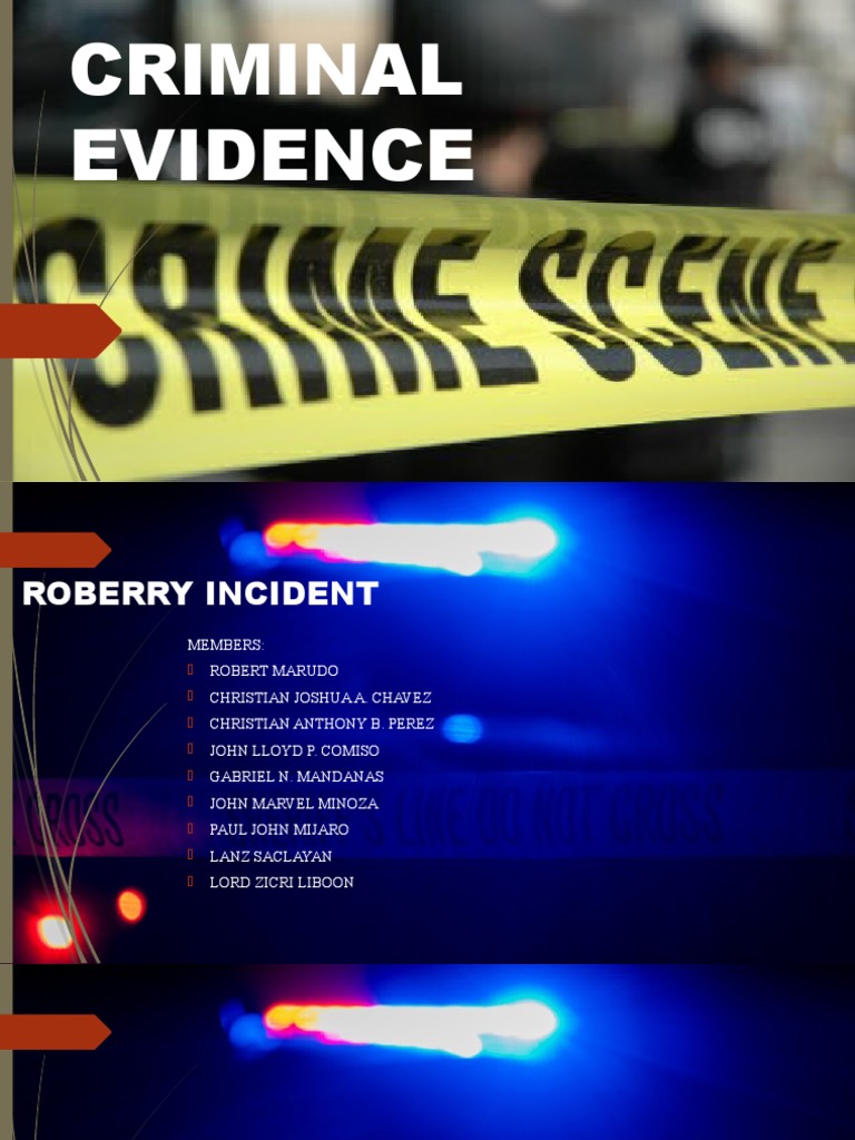 Robbery Incident Report in Cabuyao | PDF | Criminal Law | Criminal Justice
