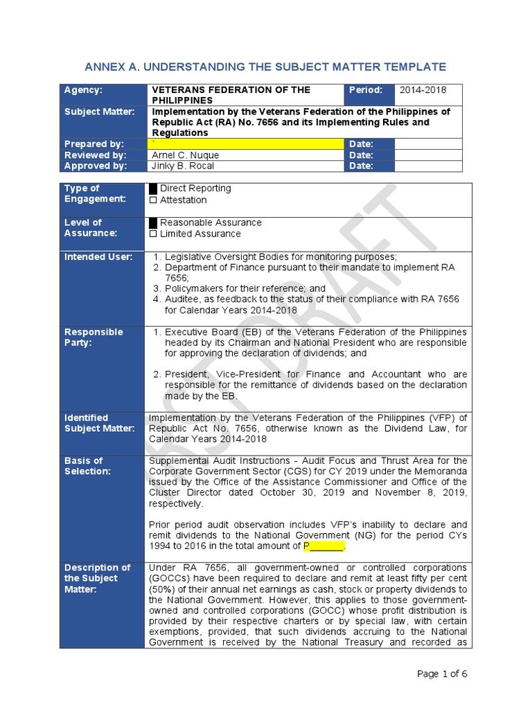 VFP Compliance with RA 7656 (2014-2018) | PDF | Taxes | Income Tax