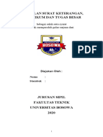 Sampul Surat Keterangan Ujian Tutup