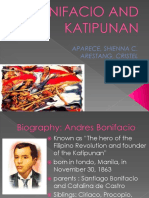 Fy BONIFACIO AND KATIPUNAN