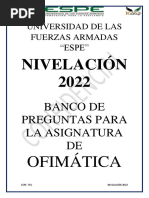 Banco de Preguntas Ofimatica