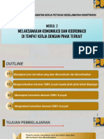 Modul 2 - Melaksanakan Komunikasi Dan Koordinasi Ditempat Kerja Dengan Pihak Terkait