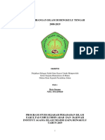 PERKEMBANGAN ISLAM DI BENGKULU TENGAH 2008-2019