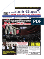 Periódico Noticias de Chiapas, Edición Virtual Martes 08 de Noviembre de 2022