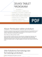 Formulasi TABLET PIROKSIKAM