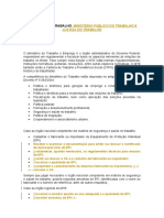 Ministérios do Trabalho, Público e Justiça do Trabalho