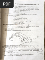Matrix Representation of Linear Transformation | PDF