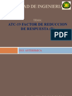 Atc-19 Factor de Reduccion de Respuesta