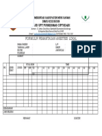 3.4.1.2.2 Formulir Pemantauan Anestesi Lokal