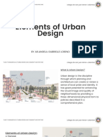 Plan 2 - Elements of Urban Design