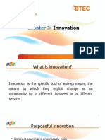 Chapter 3: 7 Sources of Innovation