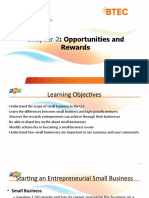 Chapter 2 - Opportunities and Reward