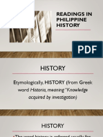 Philippine History Sources