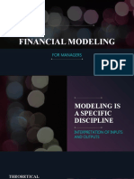 Financial Modeling-2023-Session-1