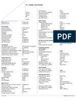 F-5E Normal Checklist