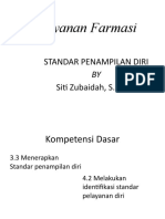 Standar Penampilan Diri - PPT Kls Xi Farmasi