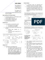 Linear Programming Simplex Method