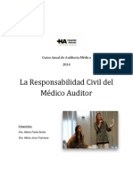 Responsabilidad Civil Del Medico Auditor Arista Franzese 2014