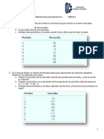 Ejercicios Promedios Móviles y Promedio Móviles Ponderados Actualizado