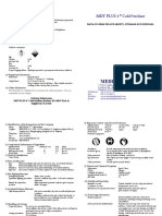 MSDS-MDT Plus 4 2017