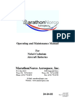 Operating and Maintenance Manual For Nic