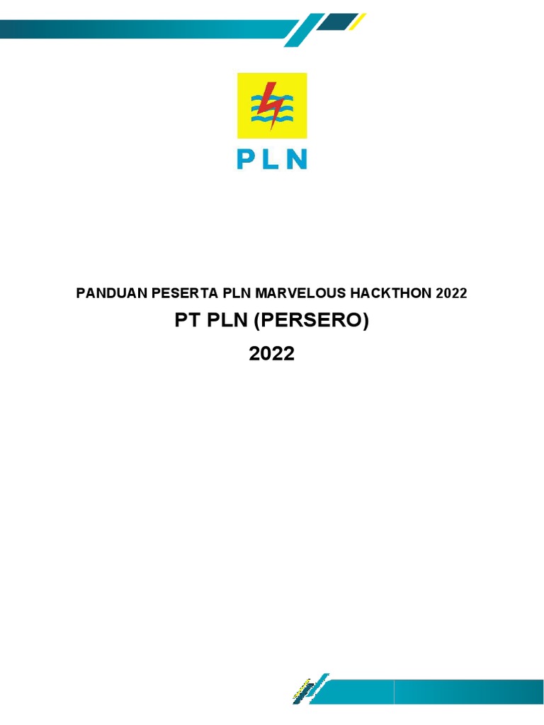 Panduan PLN Hackathon 2022 | PDF | Bisnis