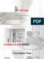 CV Writing 2021