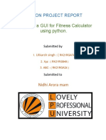 Python Project Report